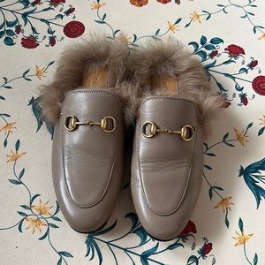 Gucci Horsebit Slip-On Princetown Loafers